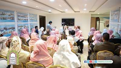 ضيف اللقاء المفتوح فضيلة الشيخ حسين المؤ ..