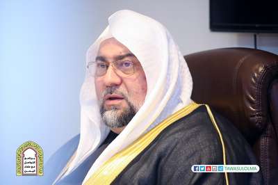 ضيف اللقاء المفتوح فضيلة الشيخ حسين المؤ ..