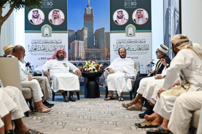 علماء يمنيون خلال لقائهم 